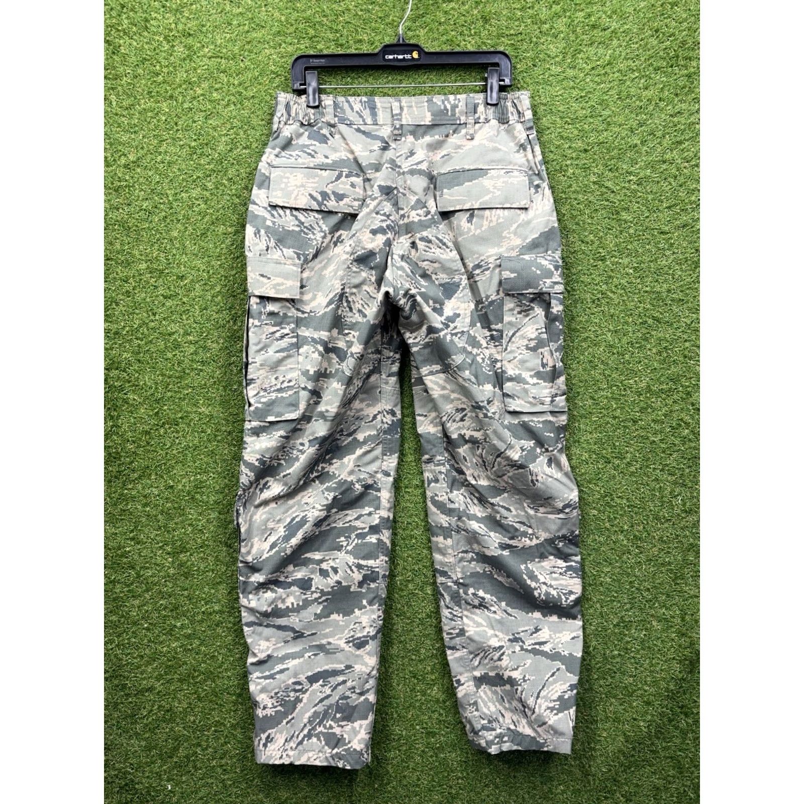 Propper PROPPER US Army Camouflage Cargo Pants Mens 34 Cargo Pocket Cotton Nylon Canvas Multicolor 3D Army 90s Y2K Size US 34 / EU 50 - 2 Thumbnail