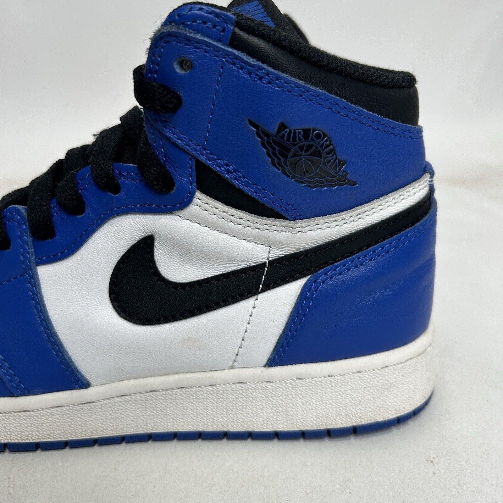 Nike Nike Air Jordan 1 Retro High OG BG “Game Royal” 2024 Size US 7 / IT 37 - 10 Thumbnail
