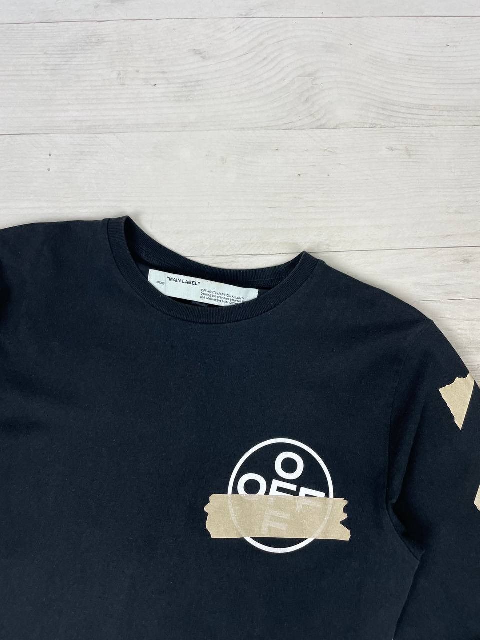 Off-White Off-White Big Logo Print Long Sleeve T-Shirt Y2K Size US S / EU 44-46 / 1 - 3 Thumbnail