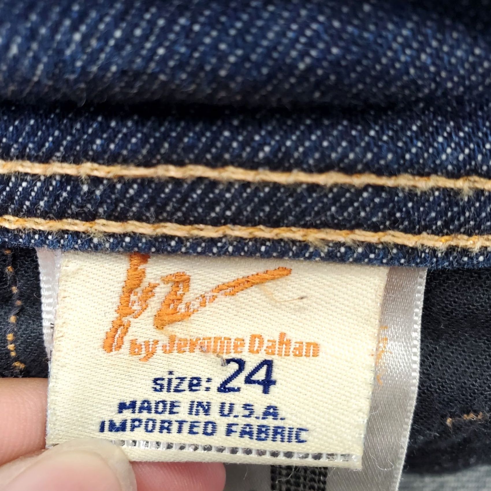 Citizens Of Humanity Citizens of Humanity Elson Jeans Womens 24 Blue Stretch High Rise Straight Leg Jeans Size 42" / US 20 - 7 Thumbnail