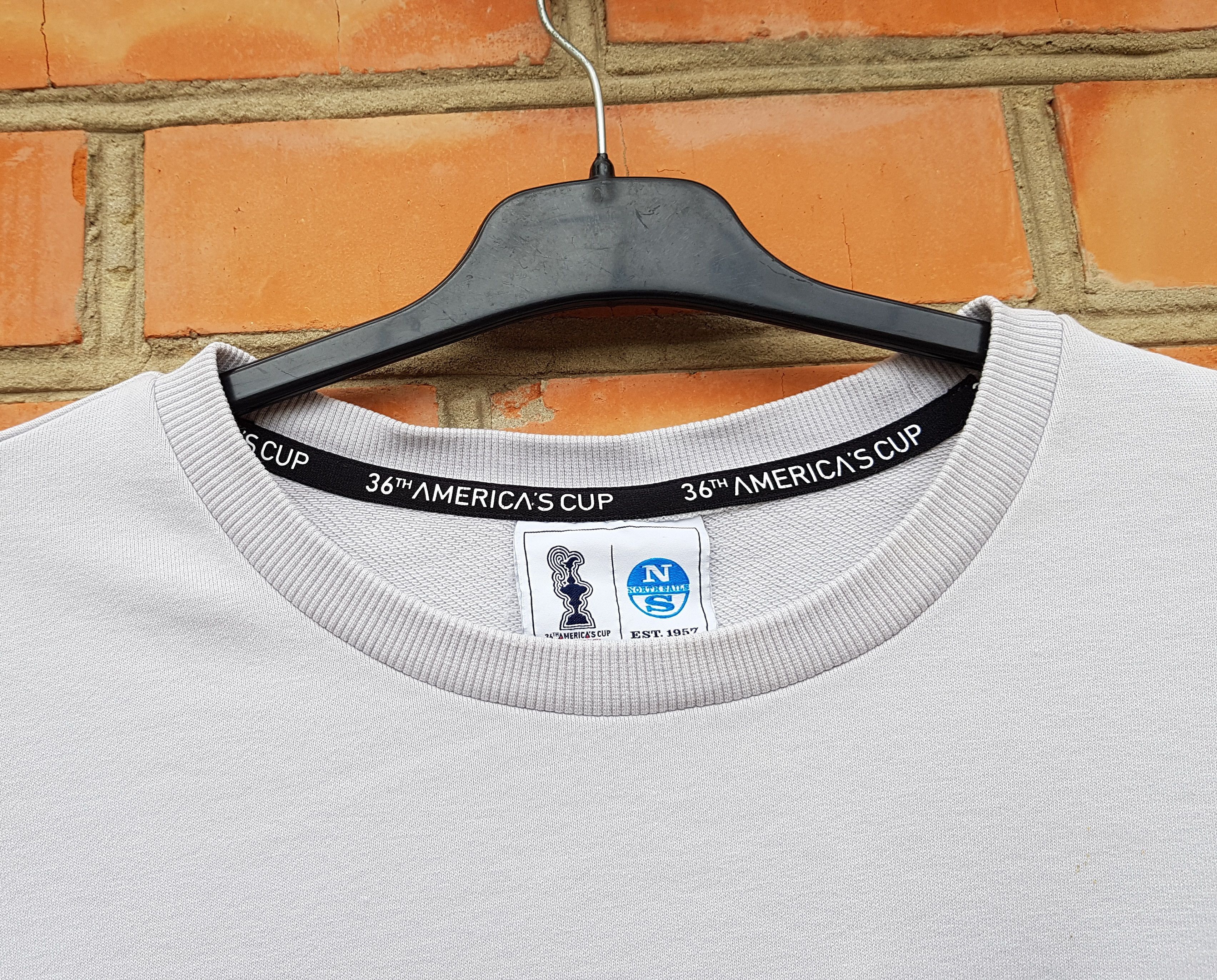 Prada Prada North Sails 36th America’s Cup Logo Patch Sweatshirt Size US M / EU 48-50 / 2 - 5 Thumbnail