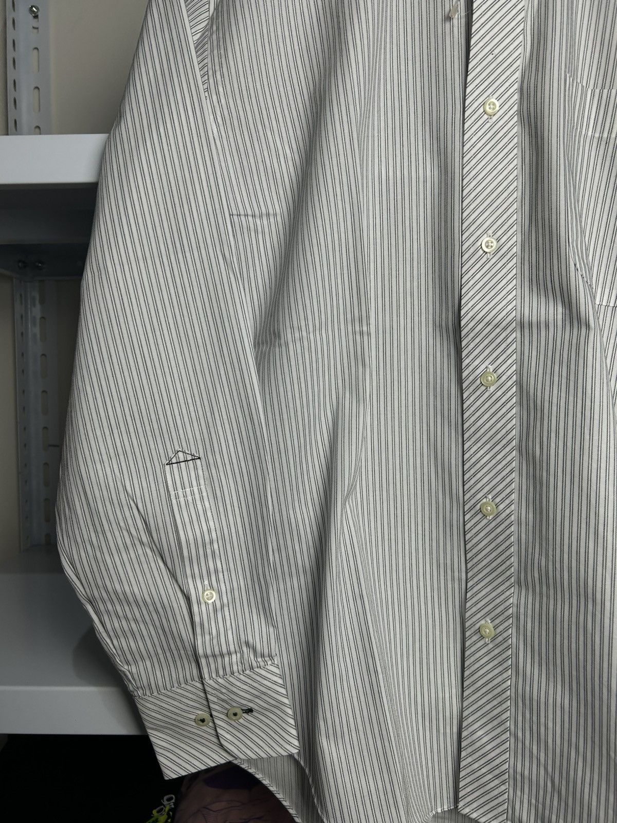Kansai Yamamoto Vintage Sissy Kansai yamamoto striped button up shirt Size US M / EU 48-50 / 2 - 2 Thumbnail