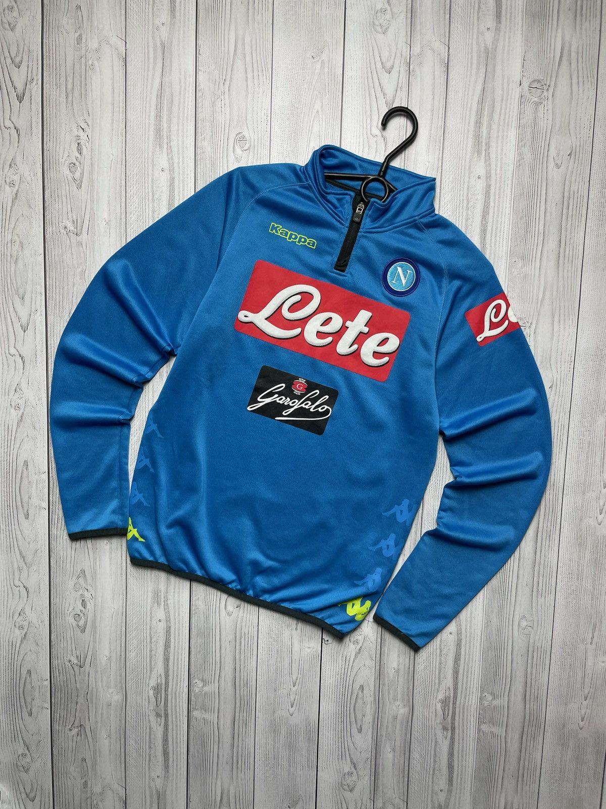 Vintage Vintage Napoli soccer jersey size S big logo rare kappa Size US S / EU 44-46 / 1 - 2 Thumbnail