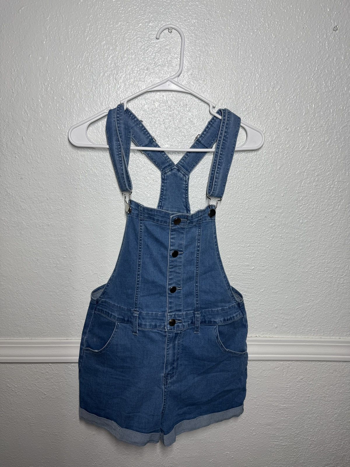 Vintage Jean/overalls/shorts size: Small Size 26" / US 2 / IT 38 - 1 Thumbnail