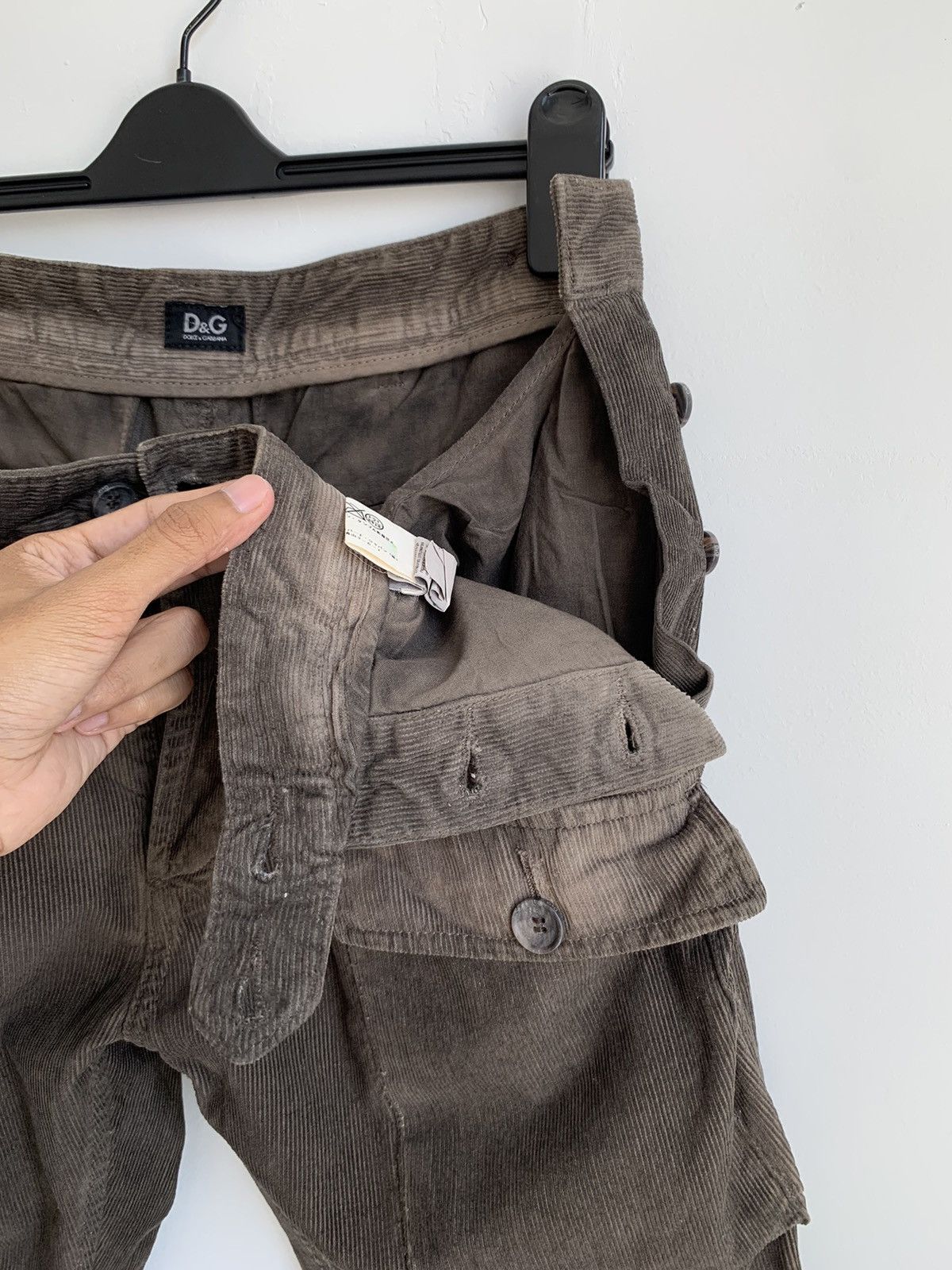 Dolce & Gabbana Archive Dolce & Gabbana Big Front Pocket Military Cargo Pant Size US 31 - 15 Thumbnail