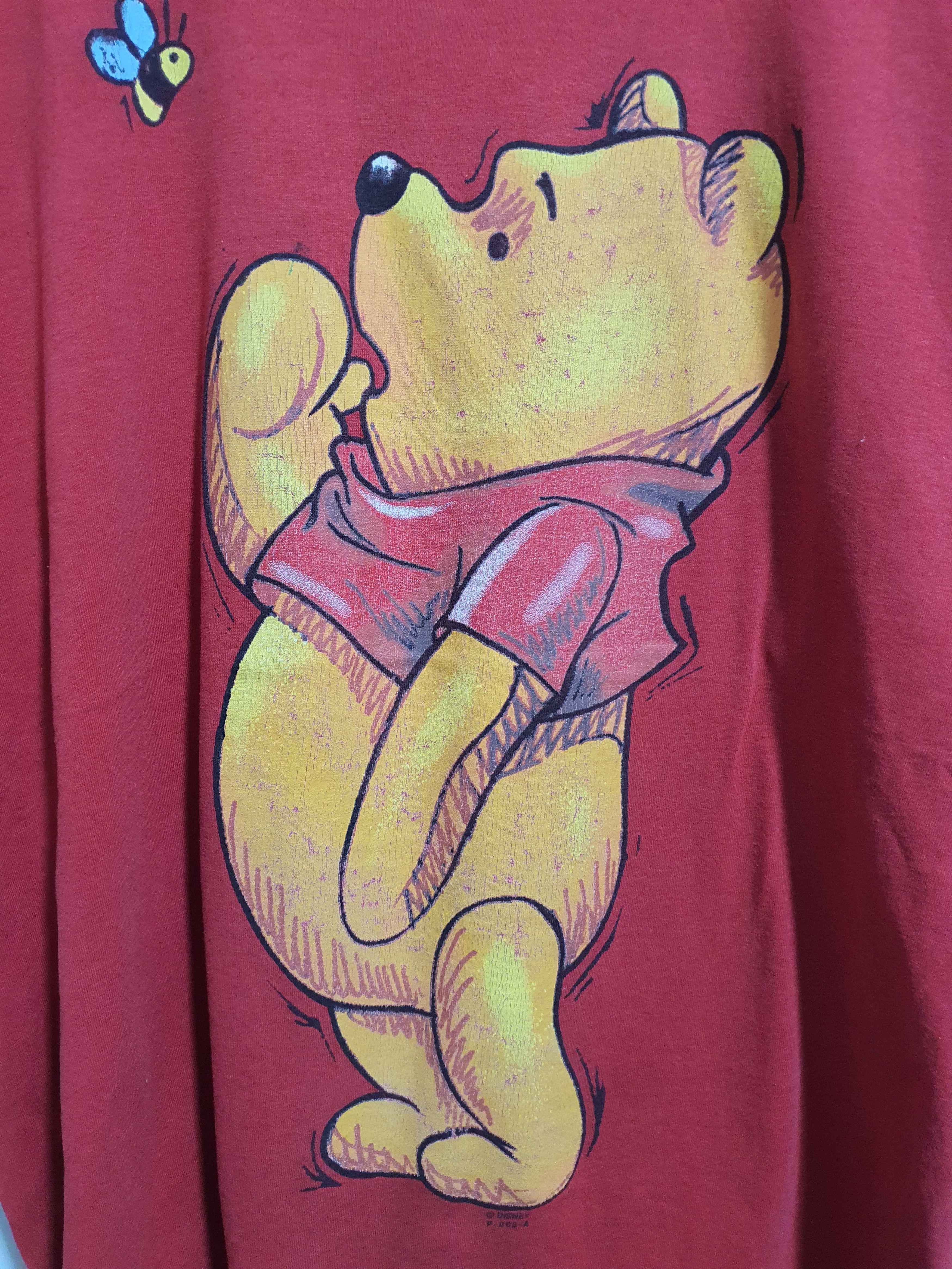 Vintage POOH VINTAGE 25.5”/30” T-SHIRT Size XXL / US 16-18 / IT 52-54 - 5 Thumbnail