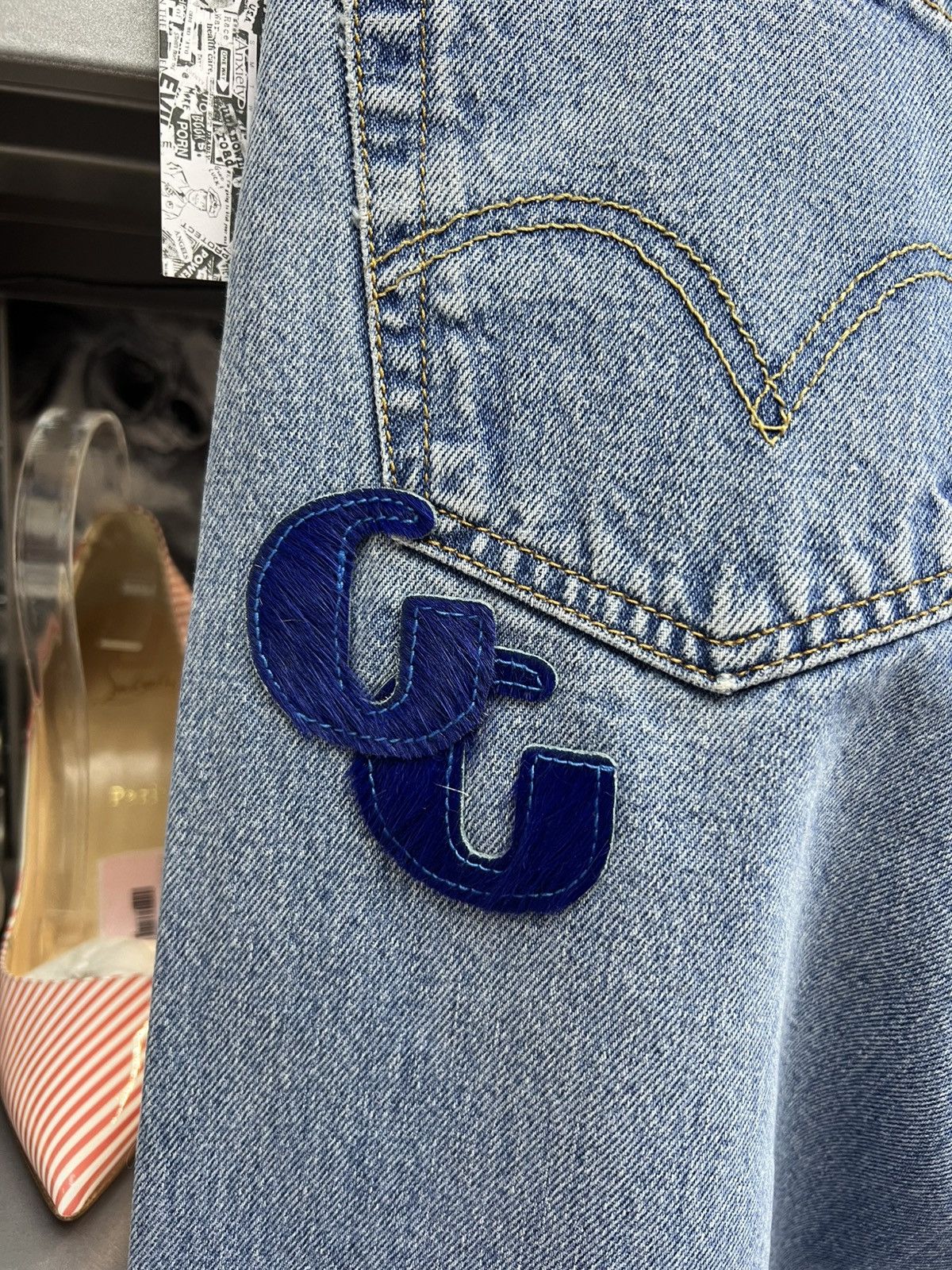 Gallery Dept. Gallery Dept. Repaired G-Patch Denim Jeans Size US 30 / EU 46 - 9 Thumbnail