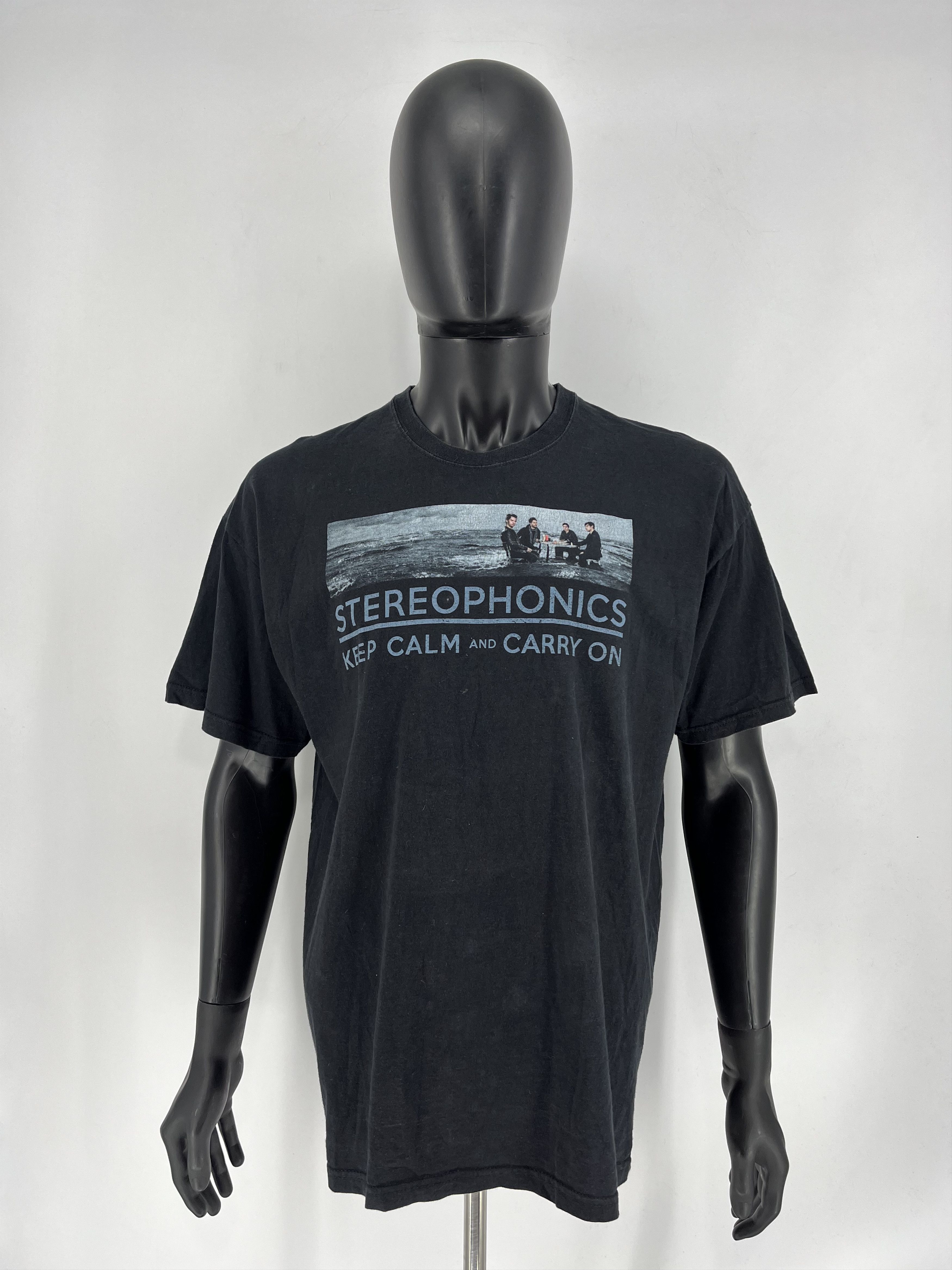 Band Tees × Vintage Stereophonics Keep Calm And Carry On 2010 European Tour Tee Size US XL / EU 56 / 4 - 2 Thumbnail