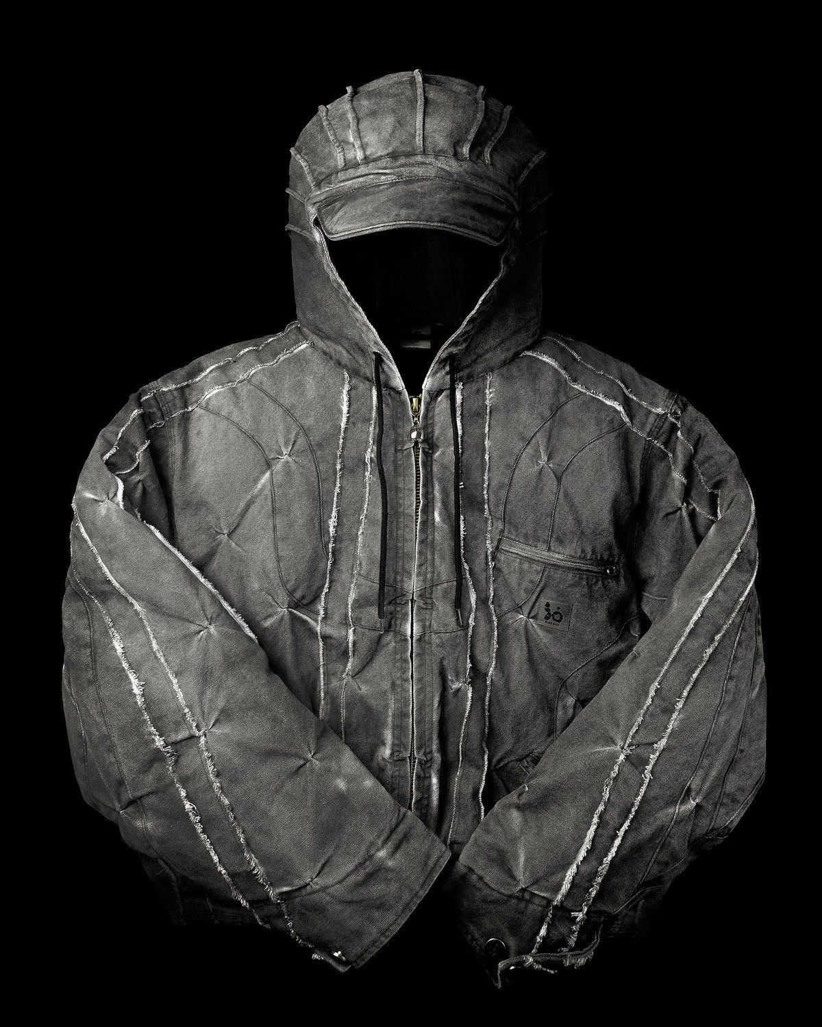 Bad Son Badson "Carbon" Heavy Jacket Size US XL / EU 56 / 4 - 1 Thumbnail