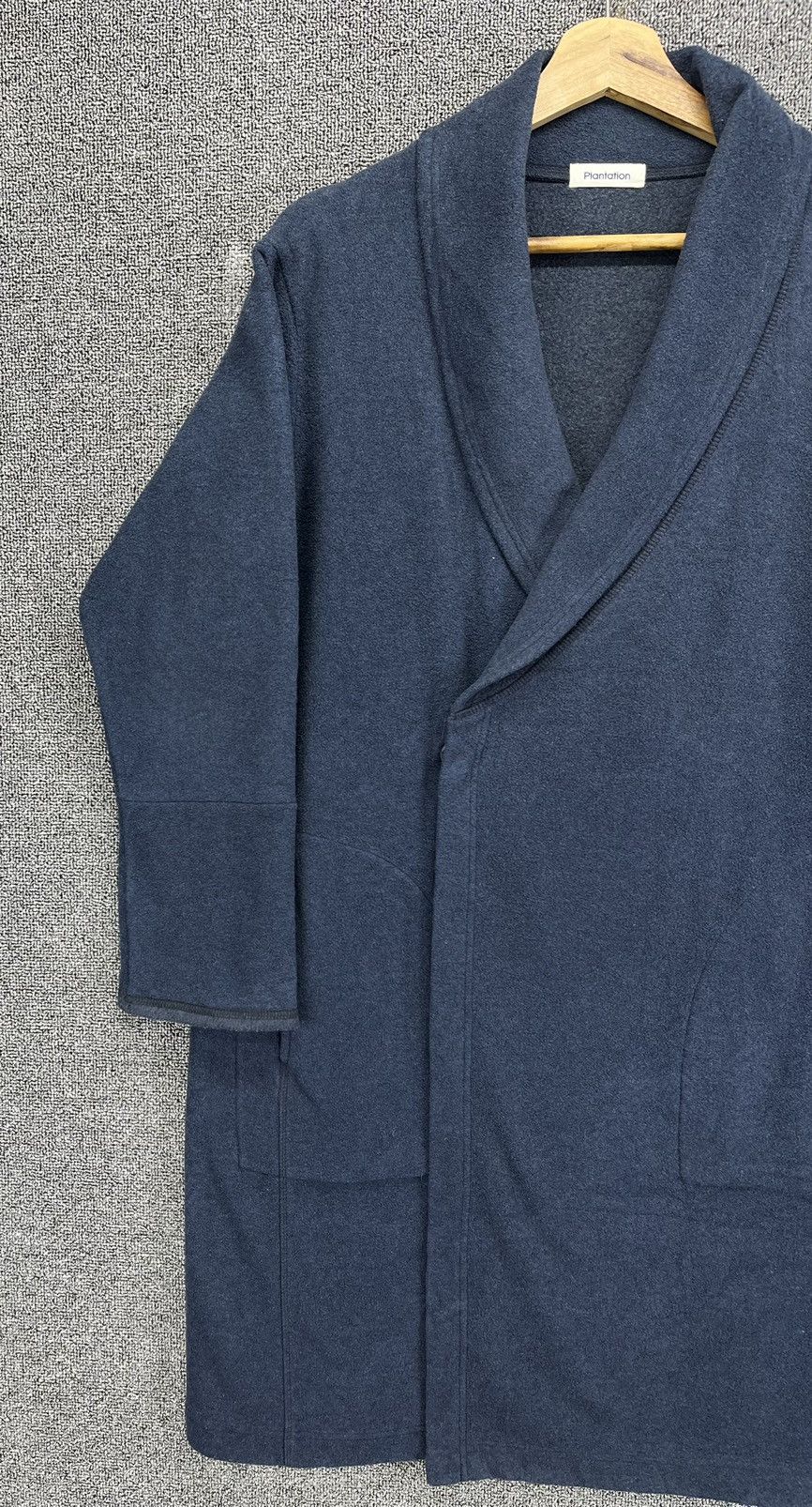 Issey Miyake Vintage Issey Miyake Plantation Rare Fleece Long Jacket Size M / US 6-8 / IT 42-44 - 4 Thumbnail
