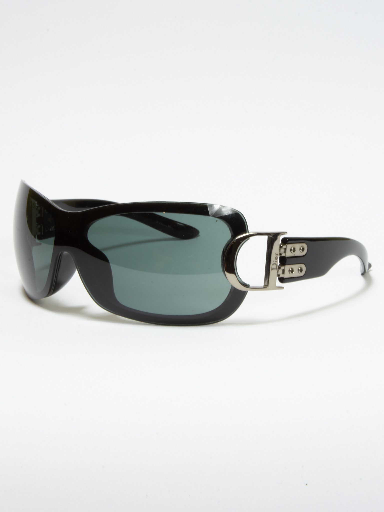Dior Y2K DIOR AIRSPEED BLACK SUNGLASSES VINTAGE DIOR SUNGLASSES Size ONE SIZE - 1 Thumbnail