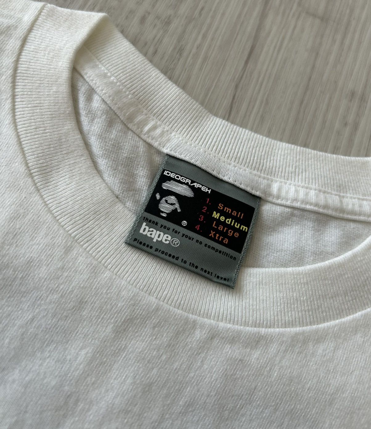 Bape RARE OG 2005 A BATHING APE X STAR TRAK TEE Size US M / EU 48-50 / 2 - 4 Thumbnail