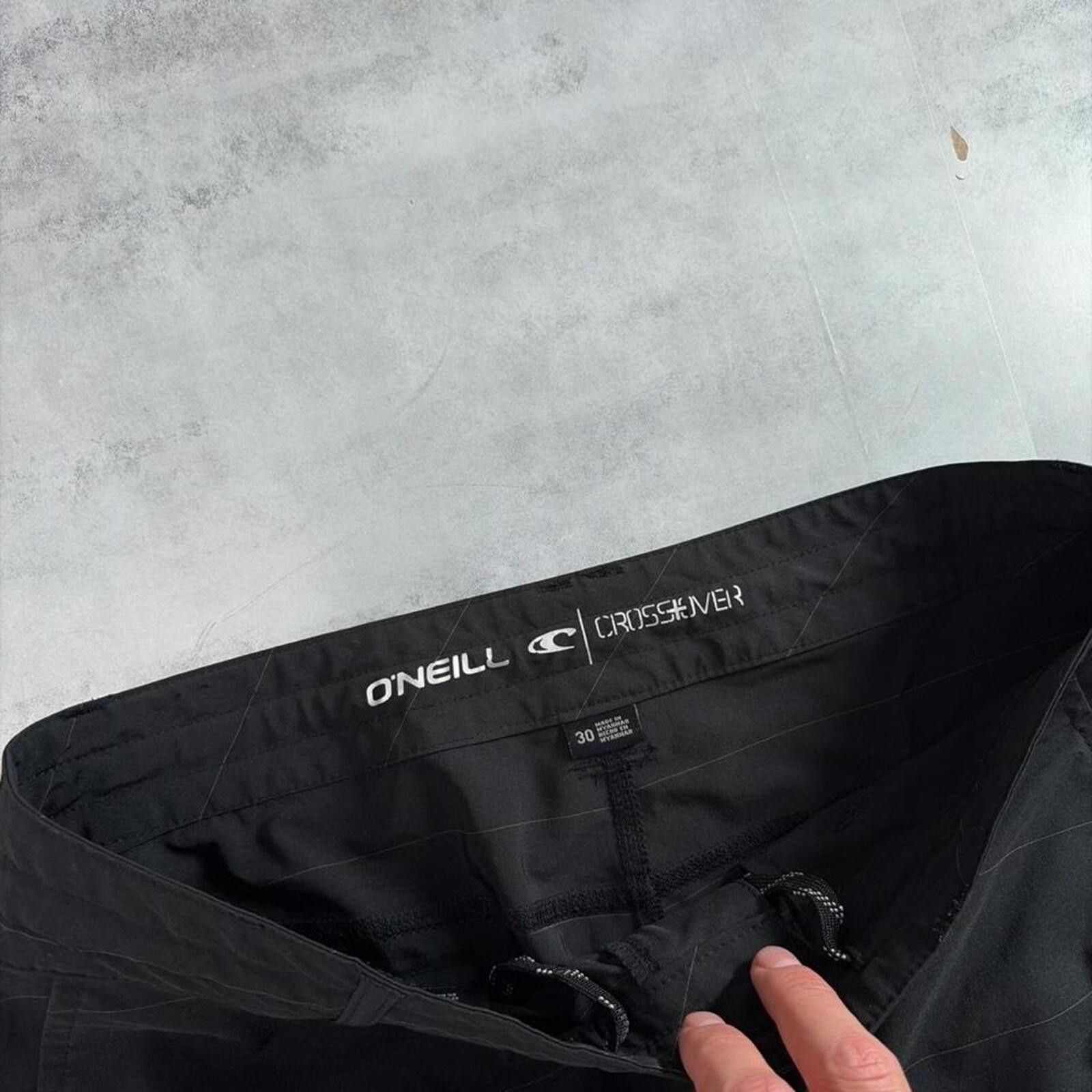 O'Neill Y2K Black O’Neill Surf Grunge Baggy Board Shorts Size US 30 / EU 46 - 5 Thumbnail
