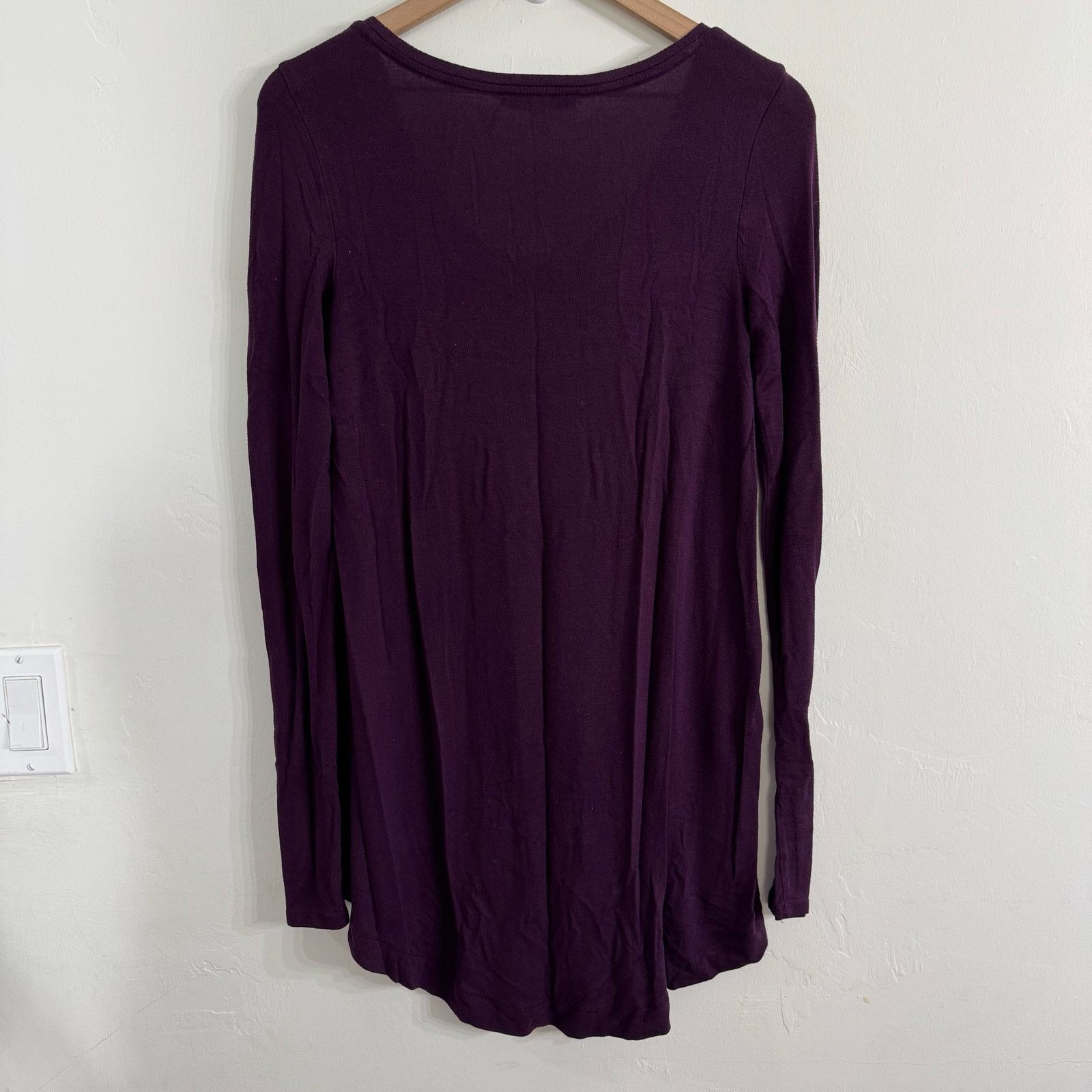 Express Express One Eleven Purple High Low Tunic Top Size Small Size S / US 4 / IT 40 - 4 Thumbnail