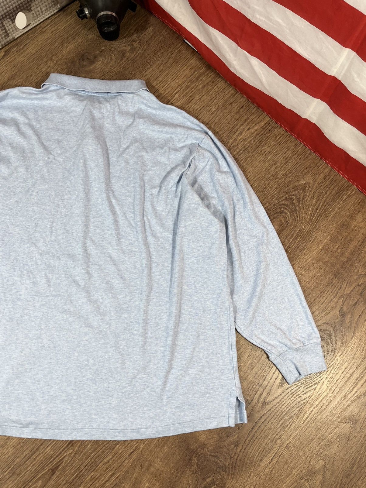 Polo Ralph Lauren 3XL Polo Ralph Lauren Long Sleeve Jersey Polo Shirt Size US XXL / EU 58 / 5 - 11 Thumbnail