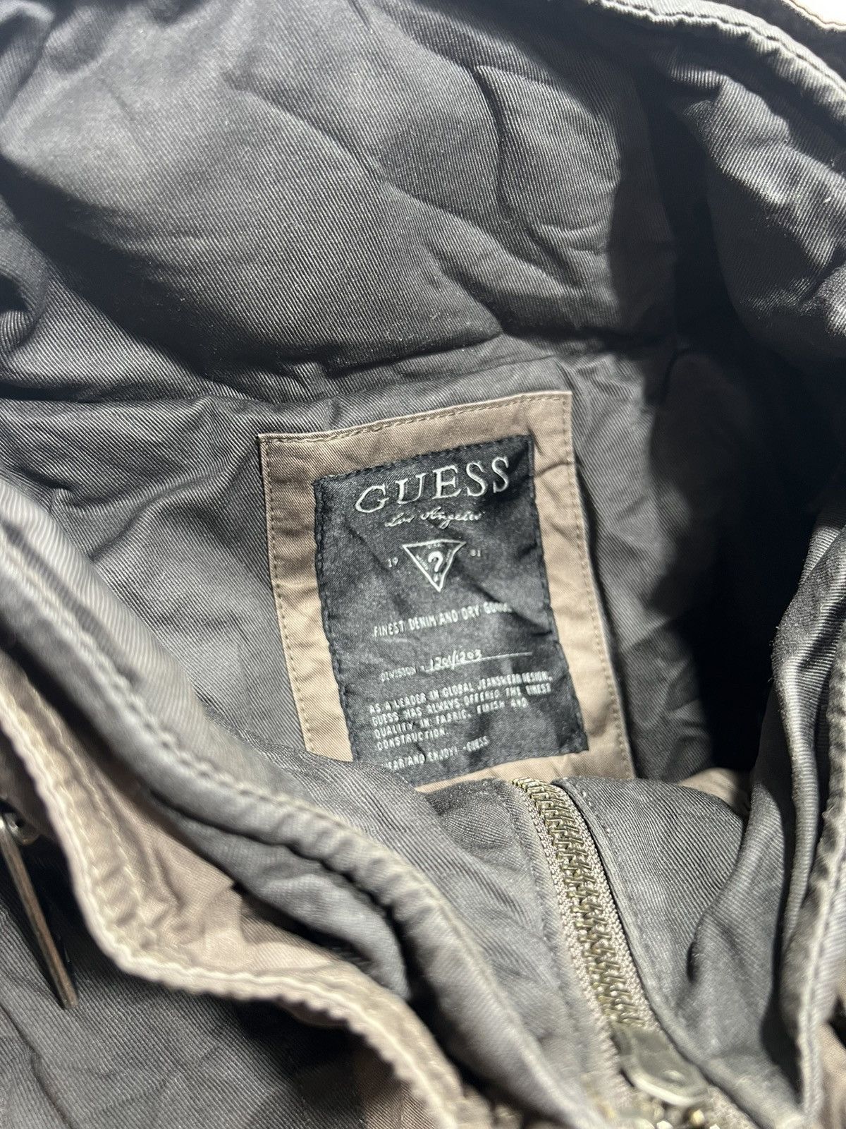 Guess Guess Men's Military Quilted Cotton M65 Field Jacket Size US M / EU 48-50 / 2 - 5 Thumbnail