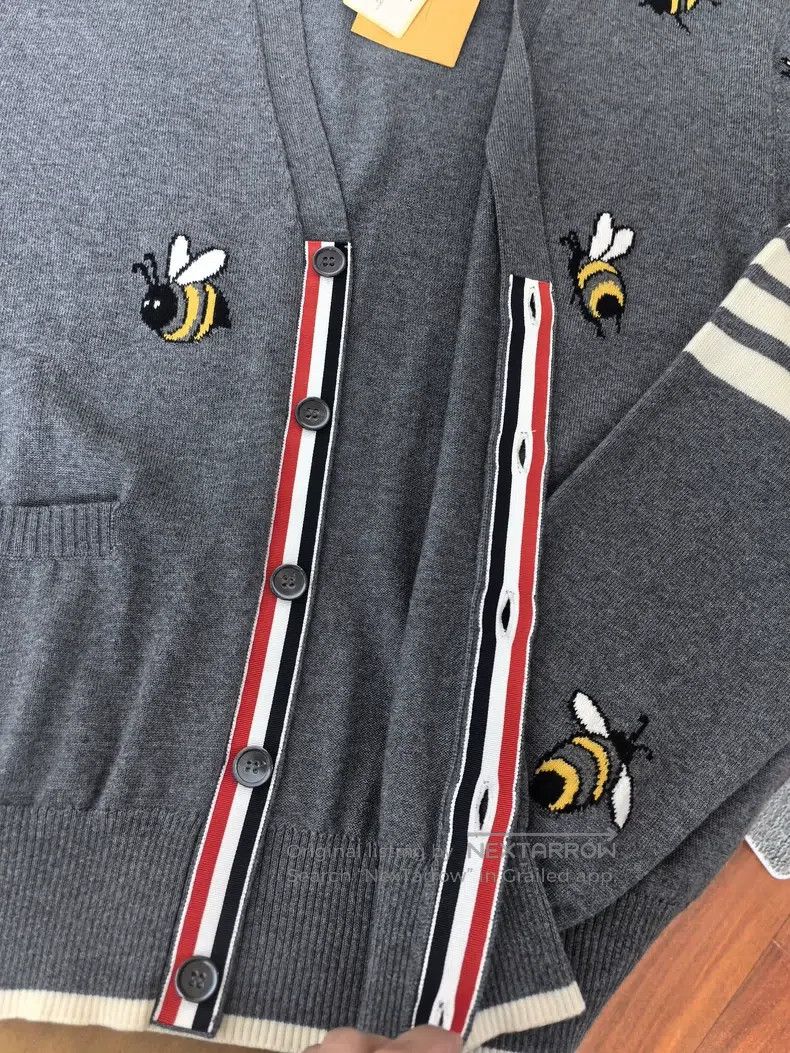Thom Browne Thom Browne Wool Cardigan Size US L / EU 52-54 / 3 - 3 Thumbnail