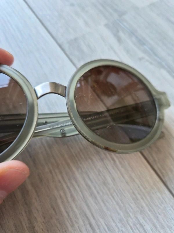 Moscot Round acetate and Metal framed sunglasses Size ONE SIZE - 8 Thumbnail