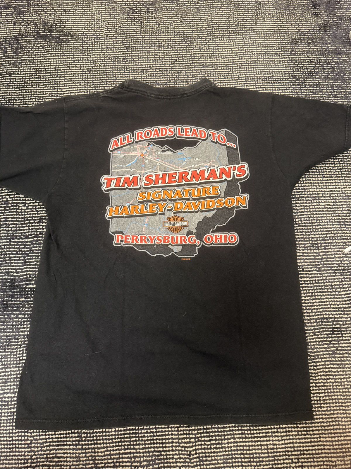 Vintage Vintage Harley Davidson T Shirt Size US L / EU 52-54 / 3 - 3 Thumbnail