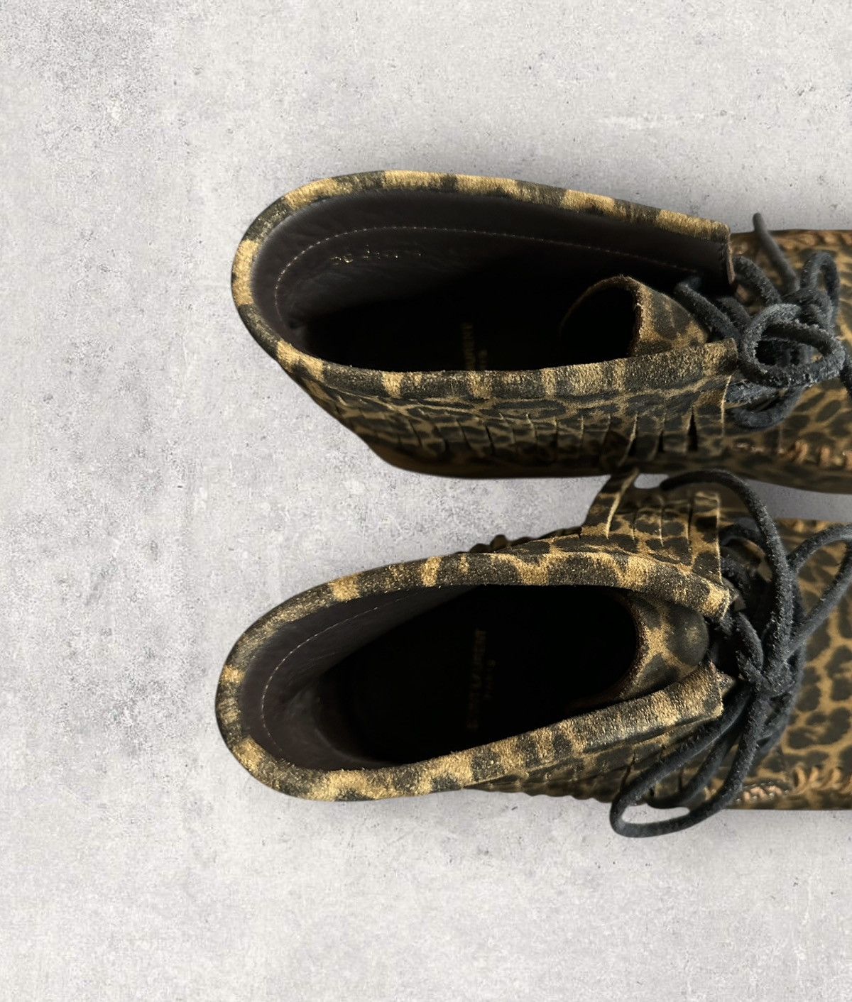 Saint Laurent Paris Saint Laurent Fringe Moccasin Wallabies Size US 10 / EU 43 - 5 Thumbnail