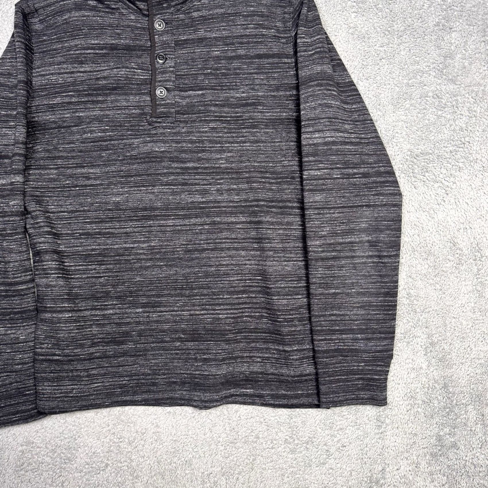 Relwen Relwen Sweater Mens M Rib Mock Henley Terry Knit Pullover Jumper Huckberry Shirt? Size US M / EU 48-50 / 2 - 3 Thumbnail