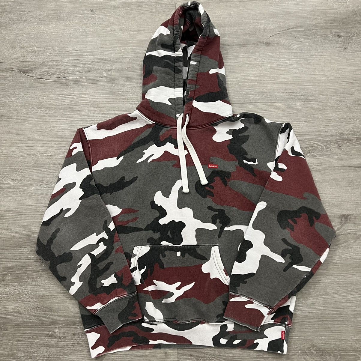 Supreme Supreme Small Box Logo Drawcord Hoodie Size US M / EU 48-50 / 2 - 2 Thumbnail