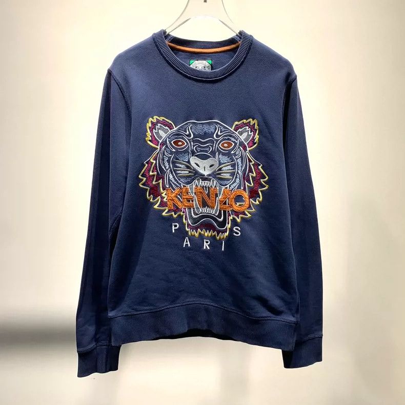 Kenzo Kenzo Classic chest tiger hoodie Size US S / EU 44-46 / 1 - 1 Thumbnail