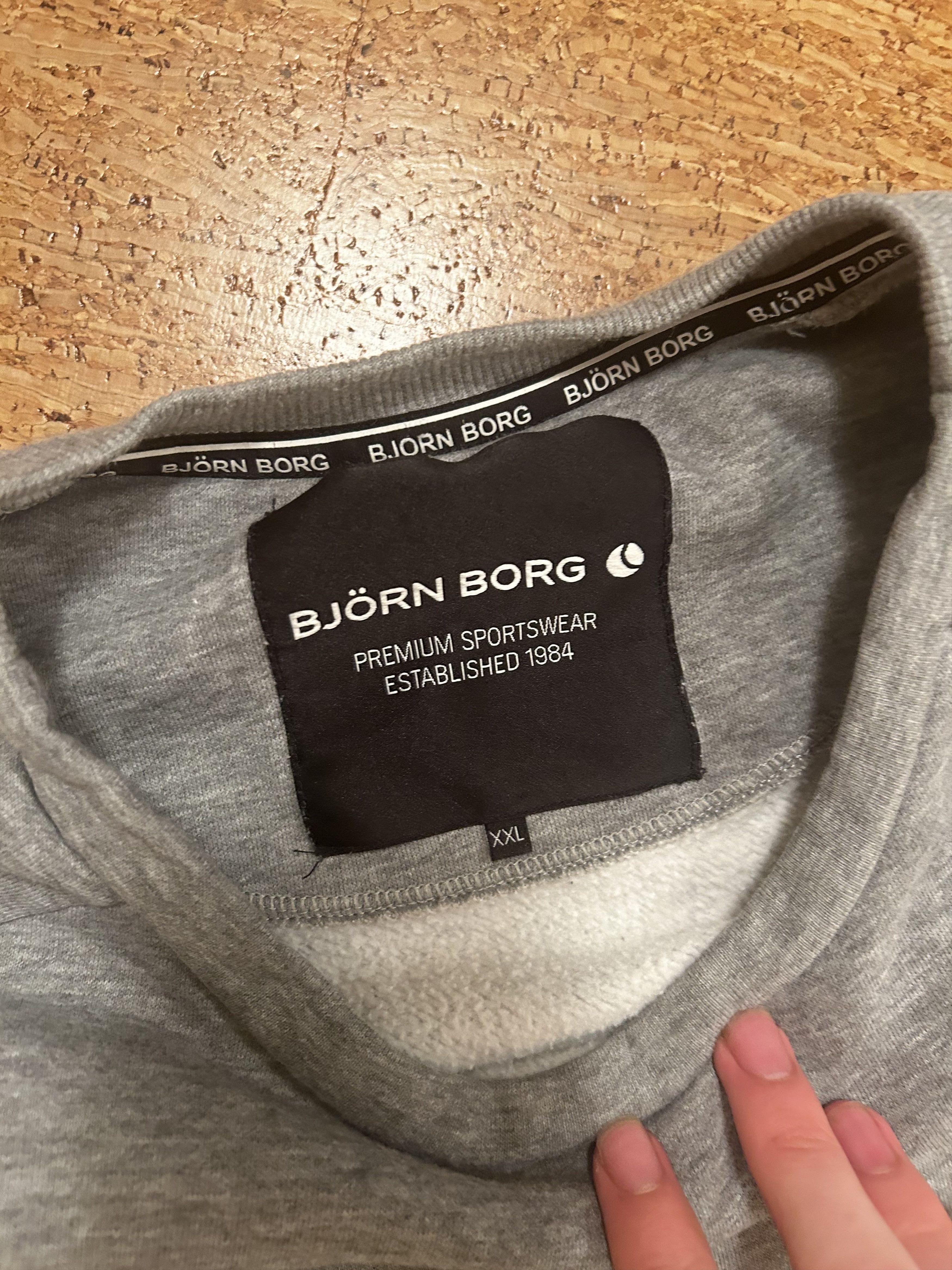 Bjorn Borg Bjorn Borg Grey Cotton Crewneck Size US XXL / EU 58 / 5 - 3 Thumbnail