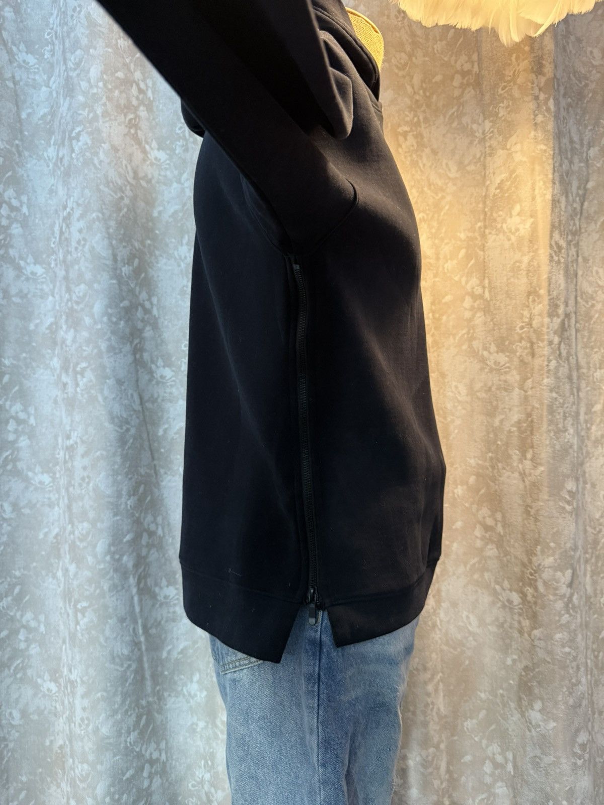 Other Black “$$$” Zip-Side Hoodie – Size Small Size US S / EU 44-46 / 1 - 6 Thumbnail