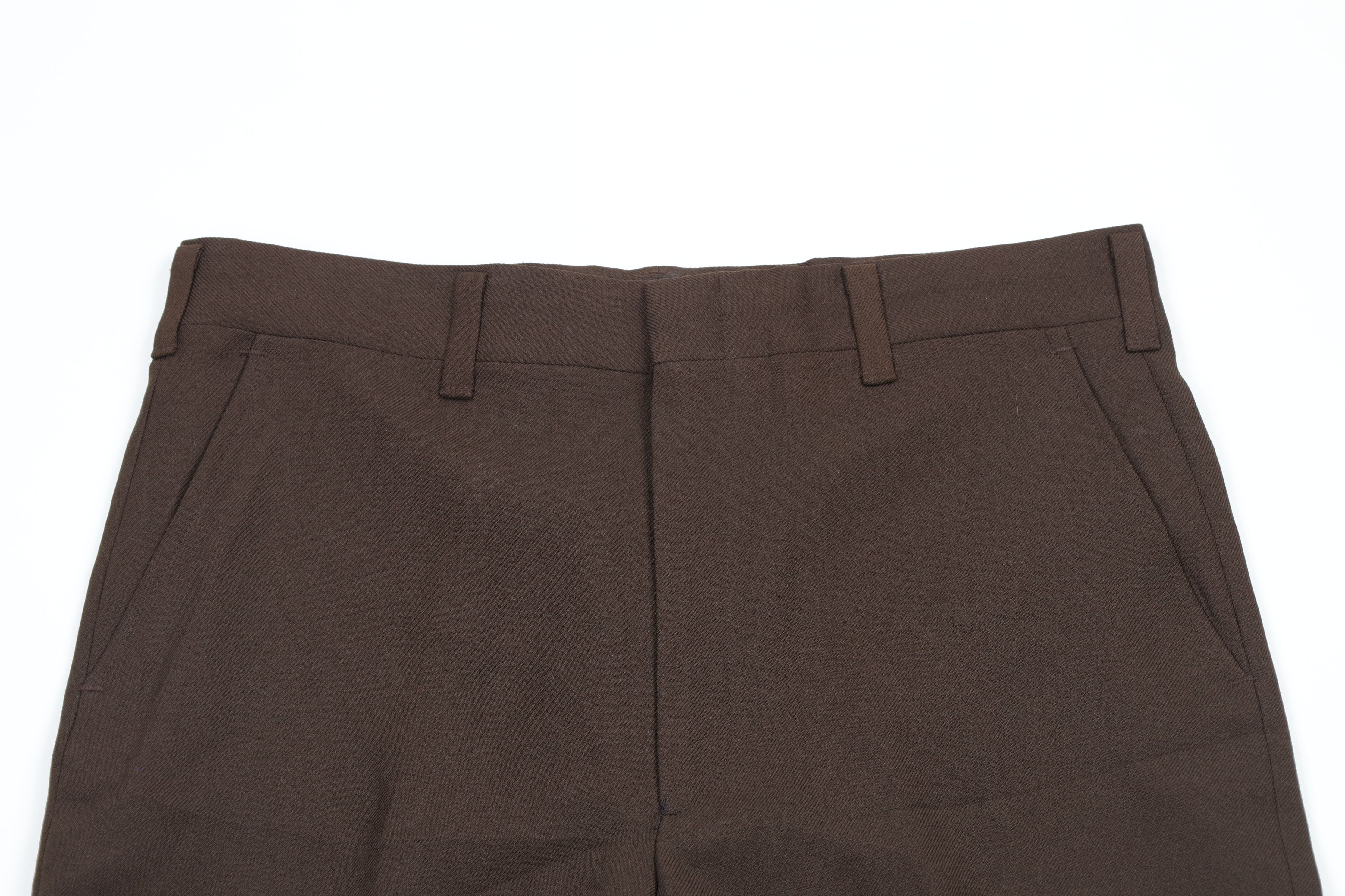 Vintage Vintage 70s Streetwear Knit Flared Bell Bottoms Pants Brown Size US 32 / EU 48 - 2 Preview