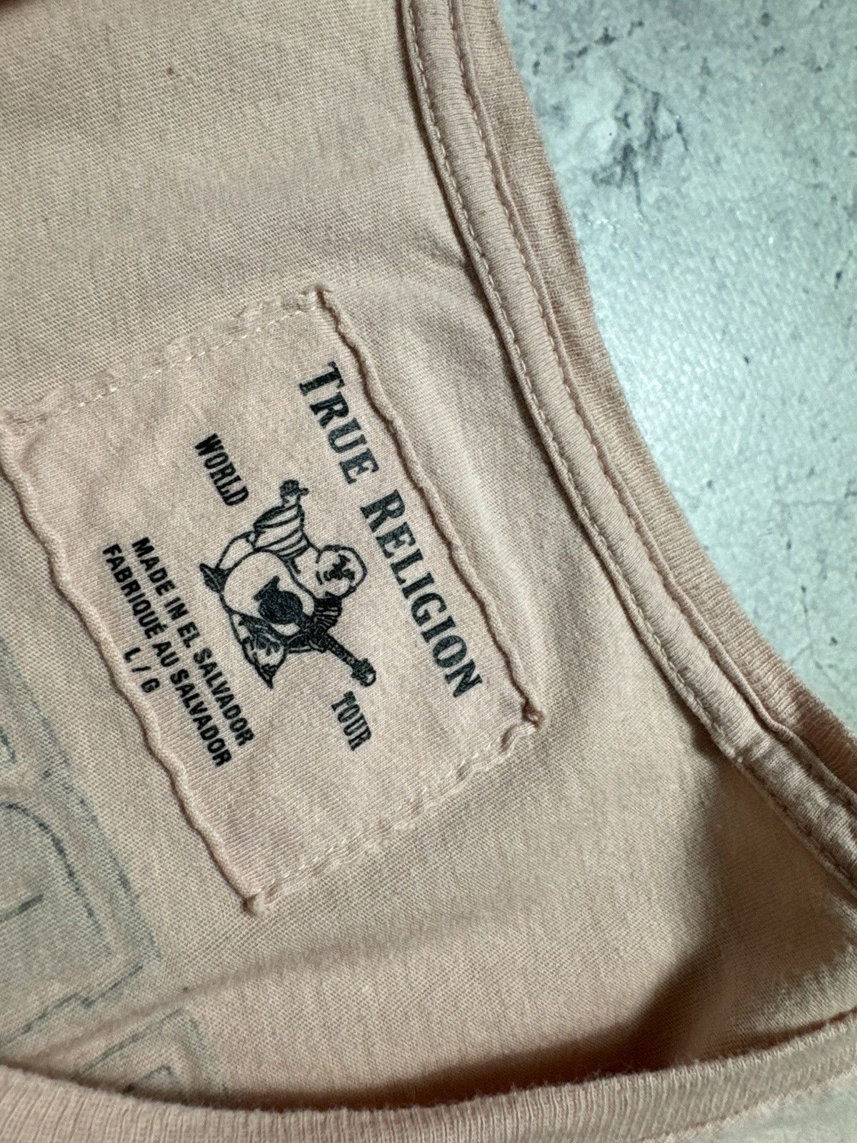 True Religion True Religion Buddha Women’s Big Logo Print T-Shirt Size L / US 10 / IT 46 - 6 Thumbnail