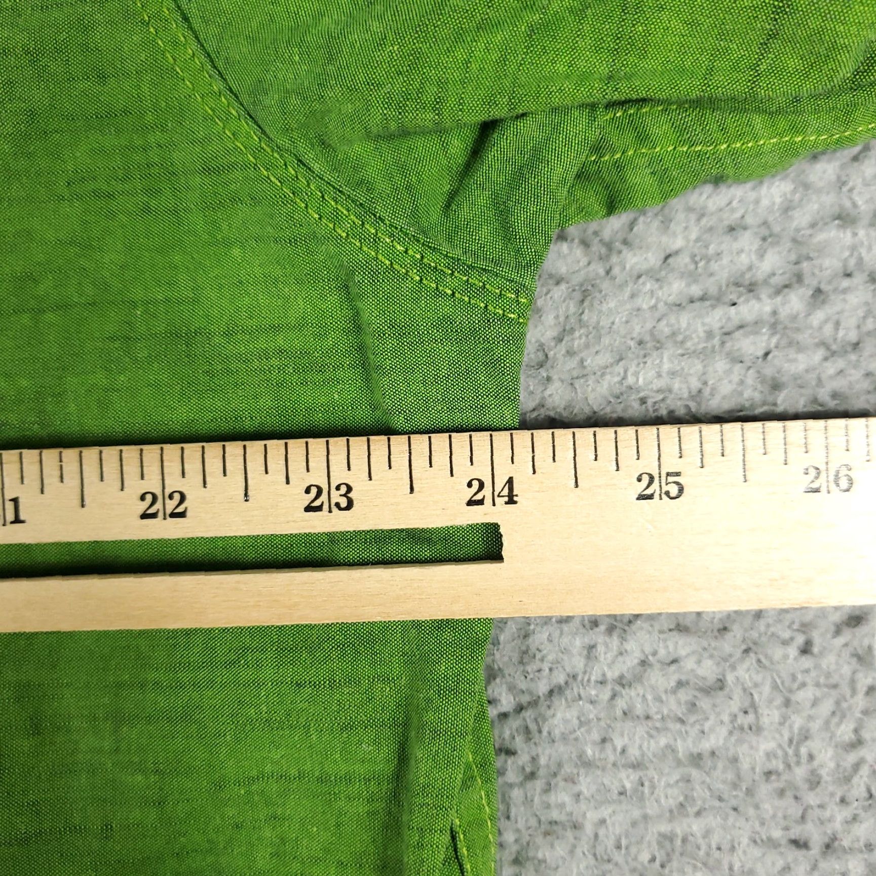 The North Face The North Face Button-Up Shirt Mens XL Green Casual Long Sleeve Size US XL / EU 56 / 4 - 5 Thumbnail