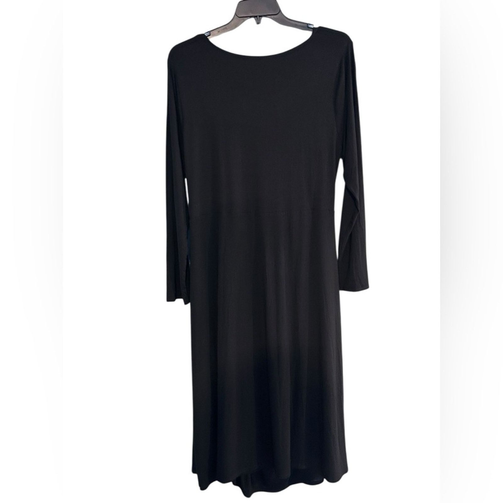 Good American Good American Ring Cutout Slit Midi Dress Black NWT 5XL Size 4XL / US 24-26 - 3 Thumbnail