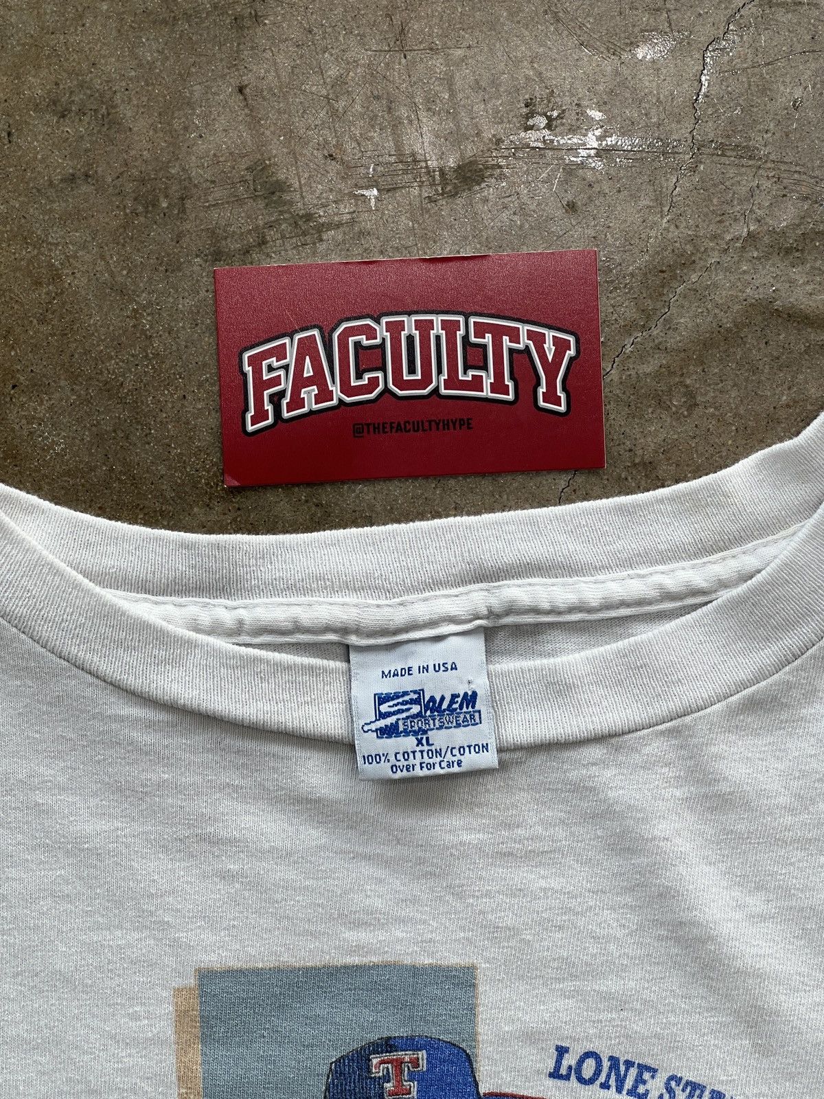 MLB Vintage 1993 Rangers Astrodome Nolan Ryan Salem Tee XL Size US XL / EU 56 / 4 - 3 Thumbnail