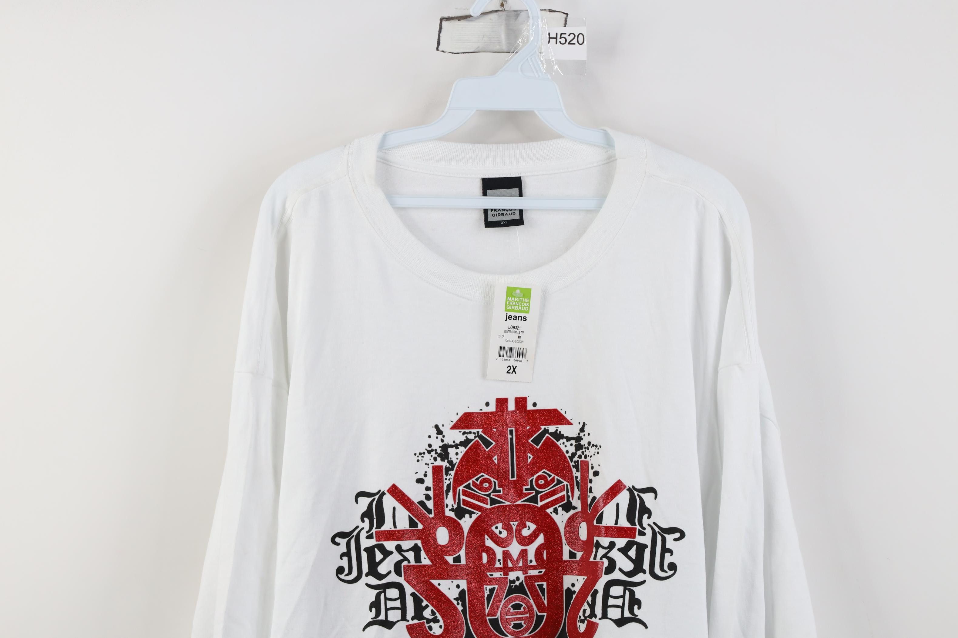 Marithe + Francois Girbaud Deadstock Vintage 90s Marithe Francois Girbaud T-Shirt Size US XXL / EU 58 / 5 - 2 Thumbnail