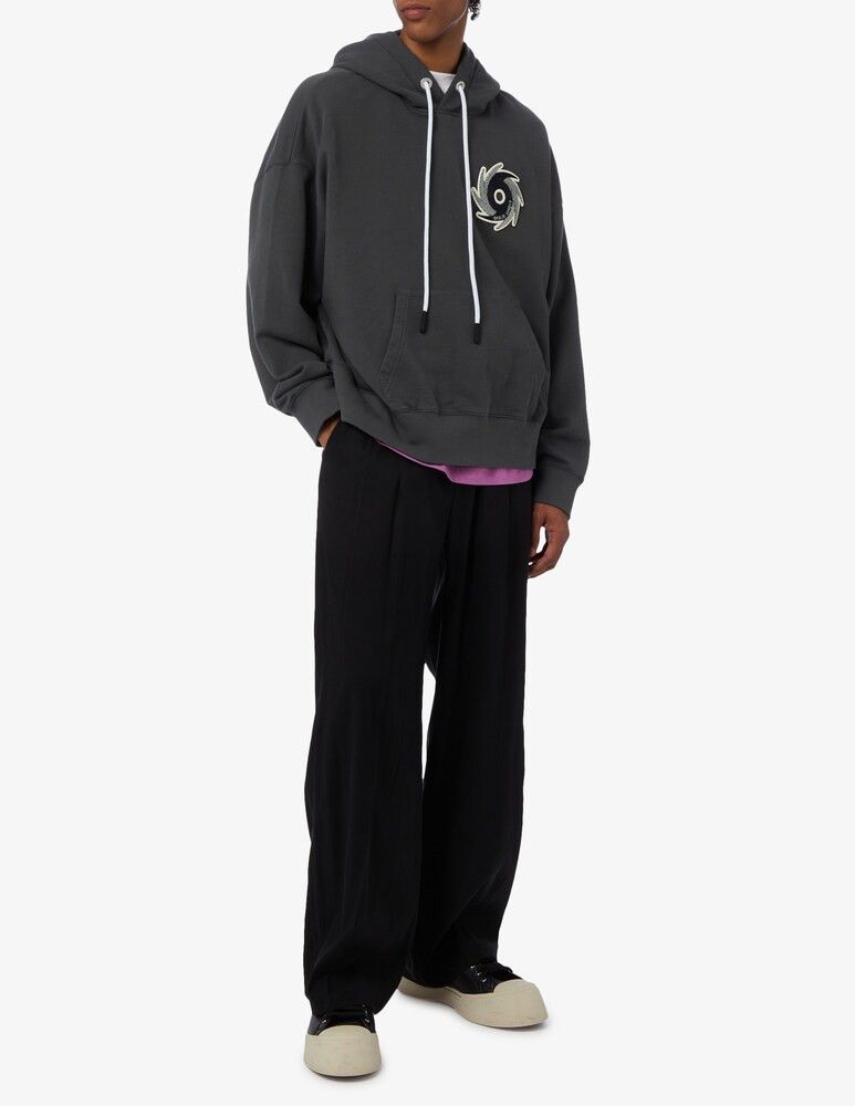 Palm Angels o1in1s1024 Q:1 / Palm Hurr Hoodie in Grey Size US L / EU 52-54 / 3 - 3 Thumbnail