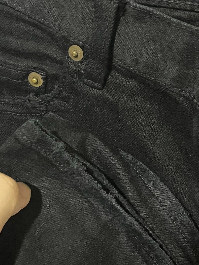Saint Laurent Paris saint Laurent paris16SS Genuine Knife Cut Big Damage Black Size US 29 - 7 Thumbnail