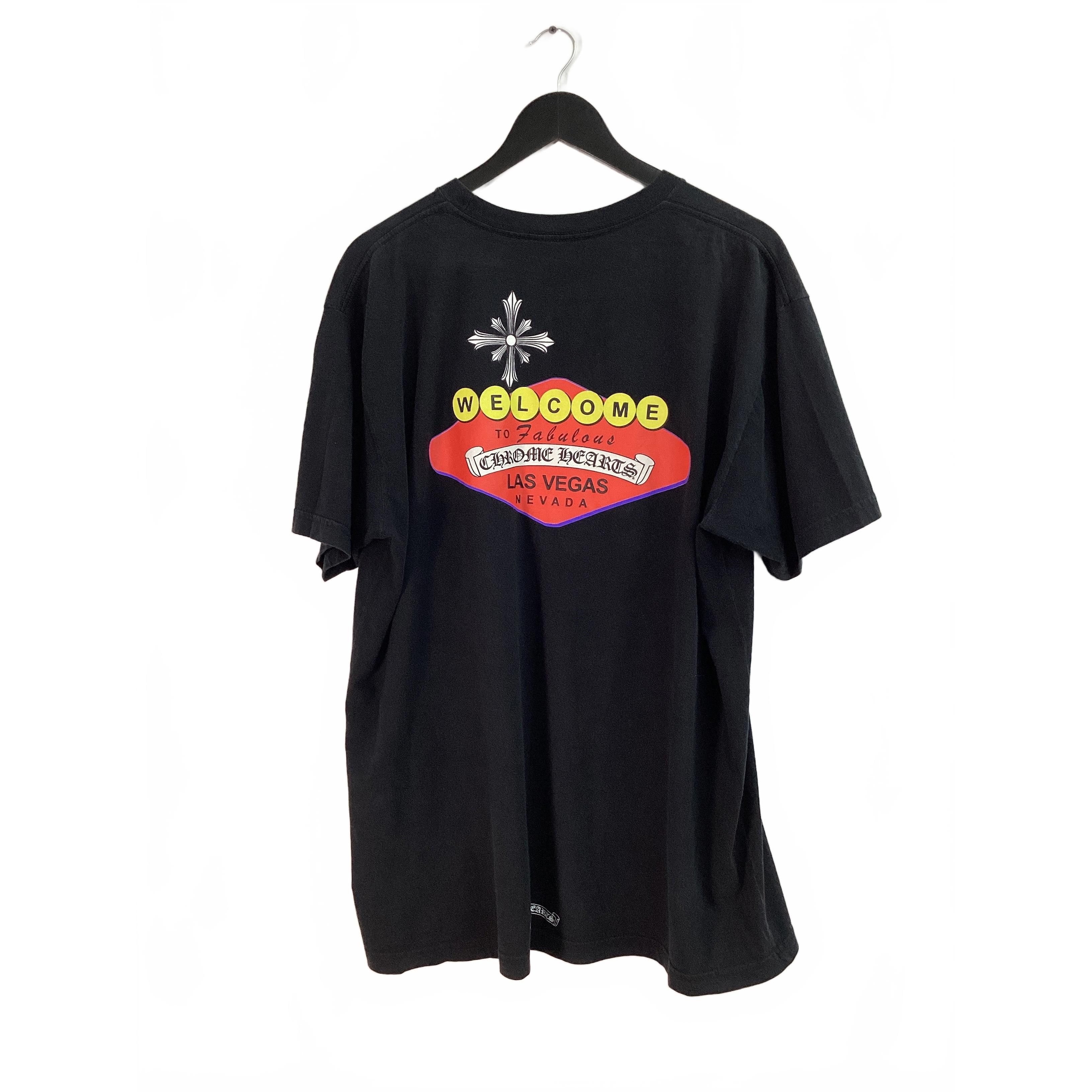 Chrome Hearts Las Vegas Exclusive T-Shirt (Color Print) Blac