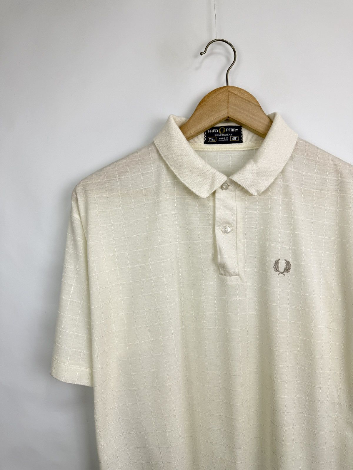 Fred Perry 🇬🇧 Vintage 80s Fred Perry Tennis Polo T-Shirt Made in England Size US L / EU 52-54 / 3 - 4 Thumbnail