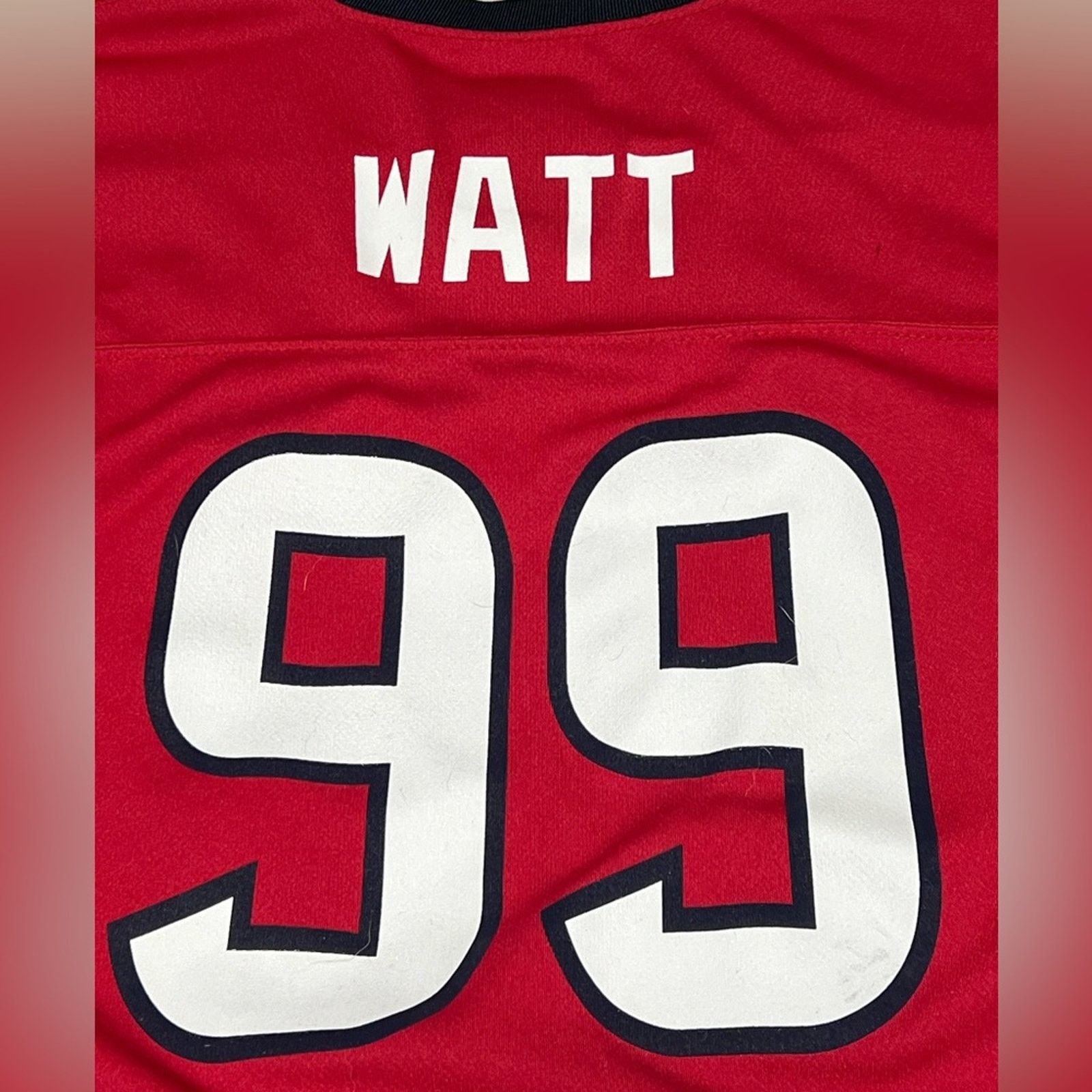 NFL JJ Watt Houston Texans On Field Jersey Youth L CLEAN Size US XS / EU 42 / 0 - 4 Thumbnail