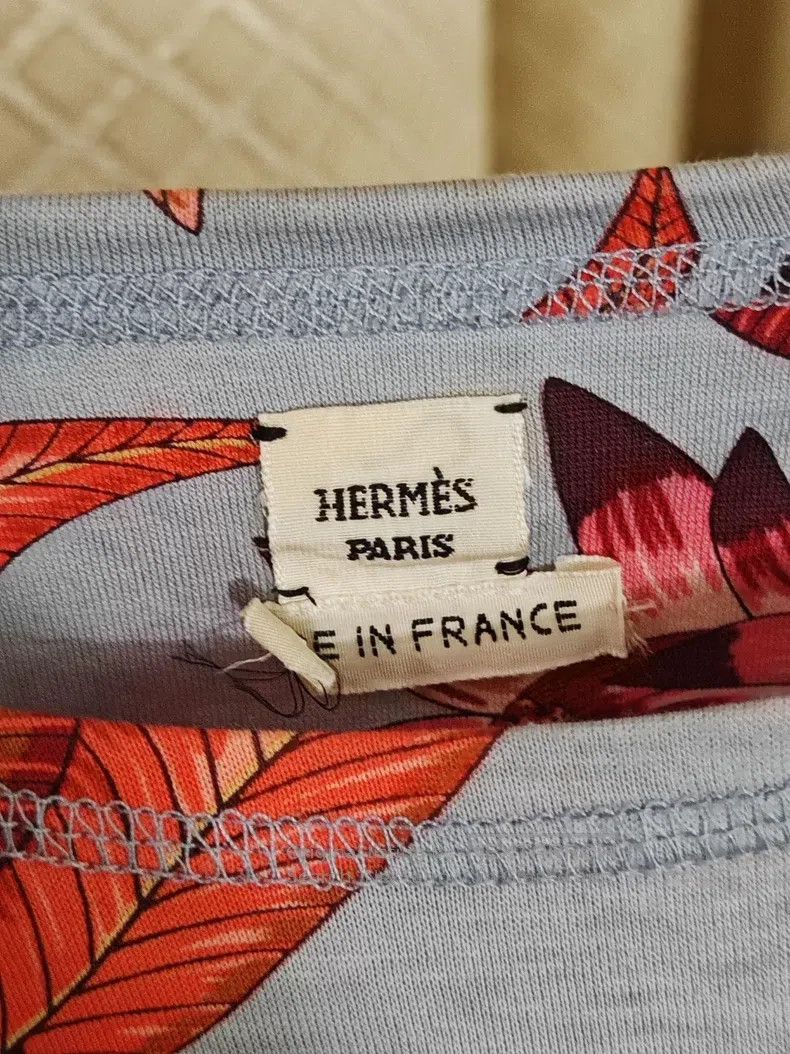 Hermes Hermes Printed short-sleeve T-shirt Size XS / US 0-2 / IT 36-38 - 3 Thumbnail