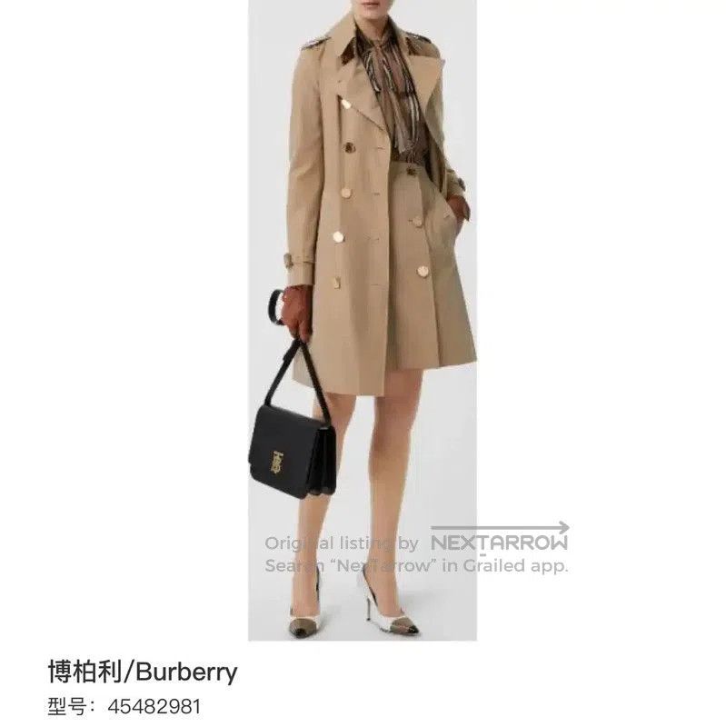 Burberry Burberry Khaki Cotton Women's Trench Coat. Size XXS / US 00 / IT 34 - 6 Thumbnail
