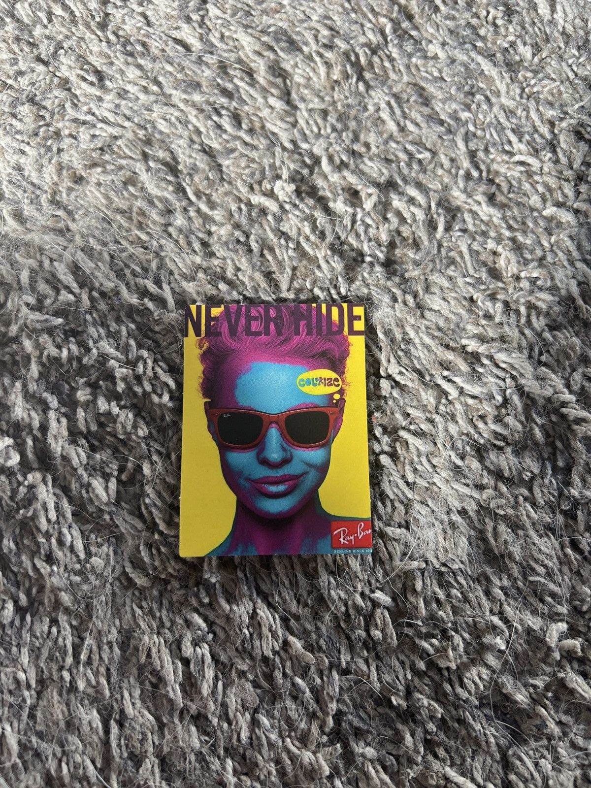 RayBan Andy Warhol Ray-Ban Never Hide Colorize Sticker Size ONE SIZE - 1 Thumbnail