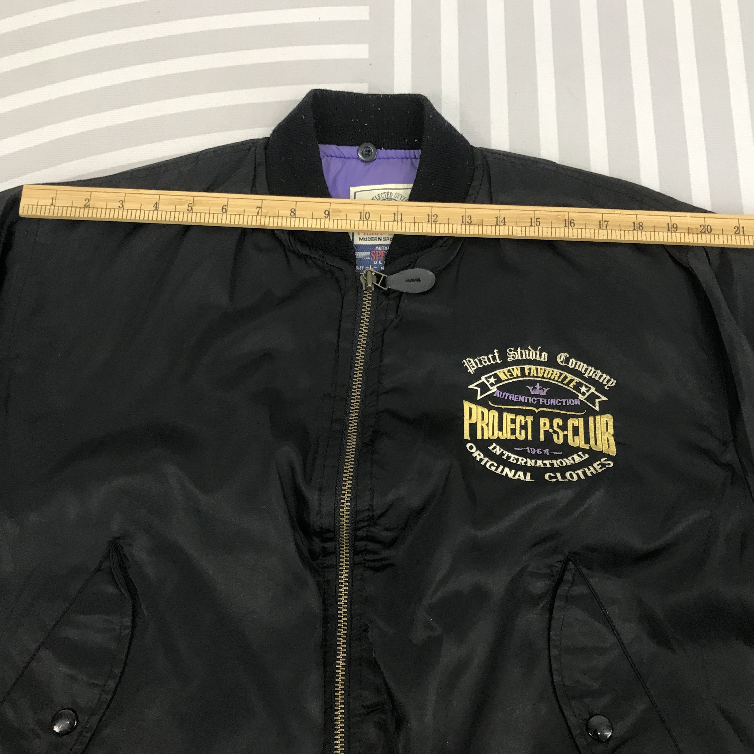 Japanese Brand × Vintage Vintage Project Ps-Club Japan style Bombers jacket Size US L / EU 52-54 / 3 - 8 Thumbnail