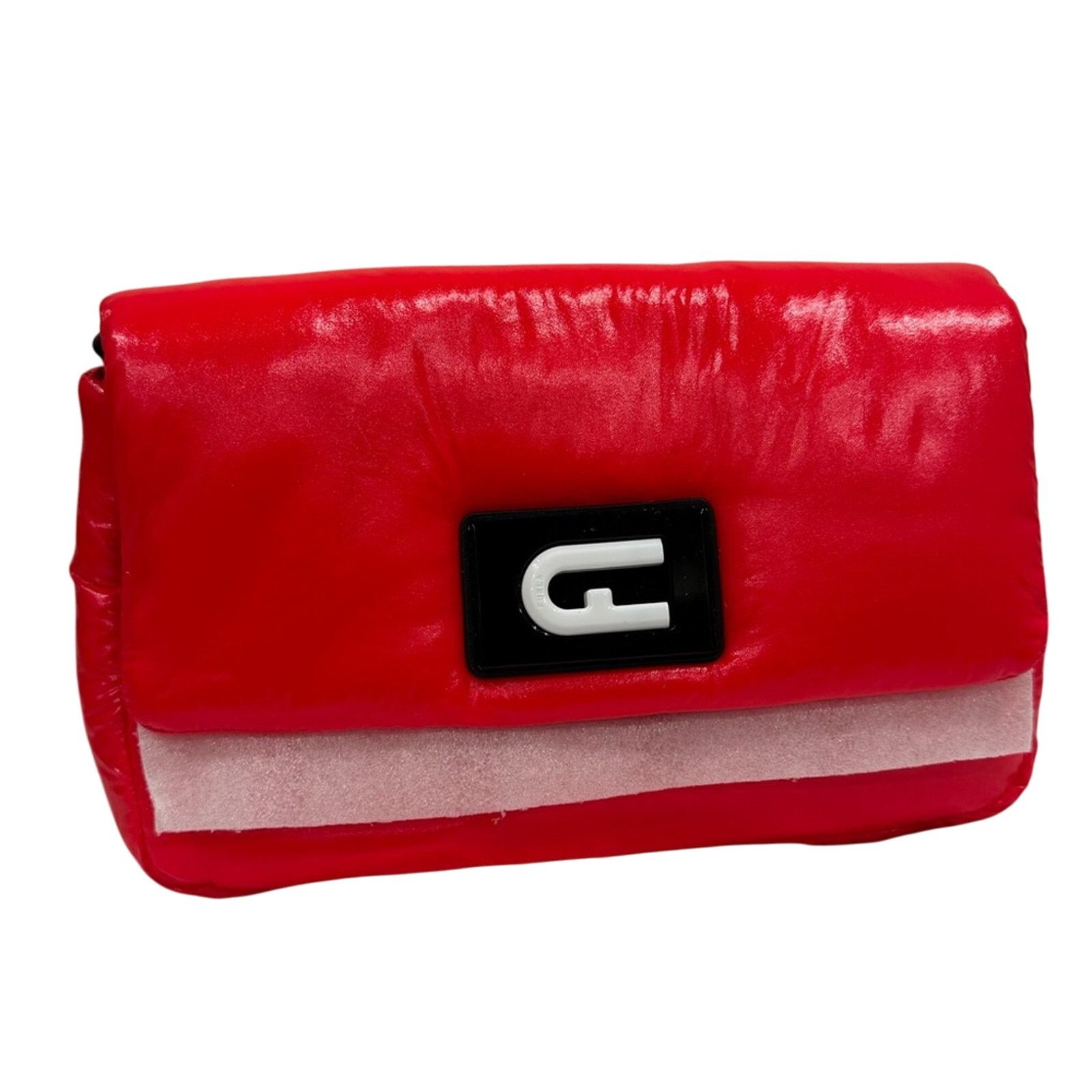 Furla Furla Red Clutch Glossy Finish Size ONE SIZE - 1 Thumbnail