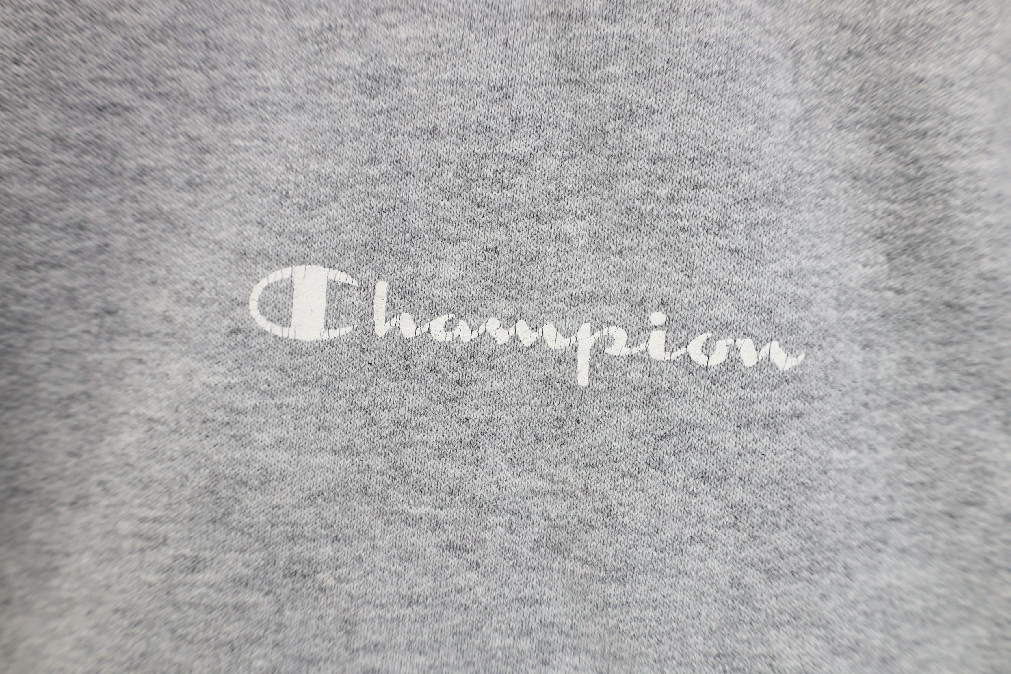 Champion Vintage 90s Champion Spell Crewneck Sweatshirt Heather Gray Size US M / EU 48-50 / 2 - 4 Thumbnail