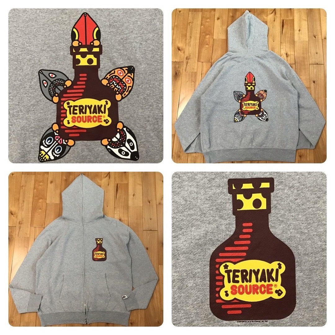 Bape BAPE Teriyaki Alien shark full zip hoodie a bathing ape NIGO Size US L / EU 52-54 / 3 - 1 Thumbnail