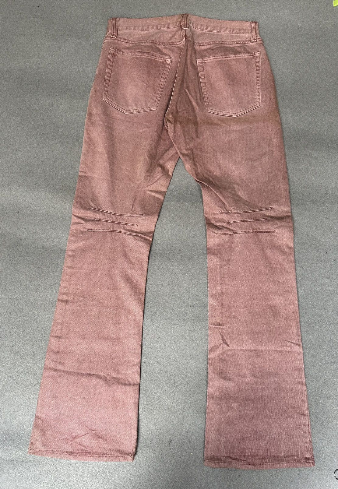 Japanese Brand FLARE Difference Rupert Pink Denim Size US 31 - 2 Thumbnail