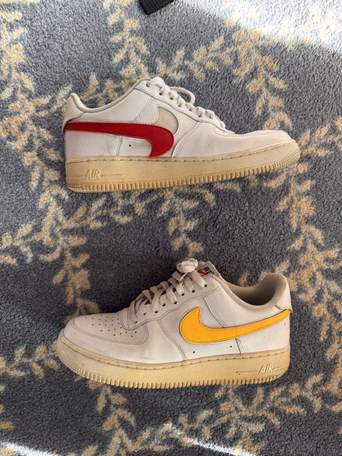 Nike Nike Air Force 1 Low All Star Swoosh Pack White Size 8.5 Size US 8.5 / EU 41-42 - 1 Thumbnail