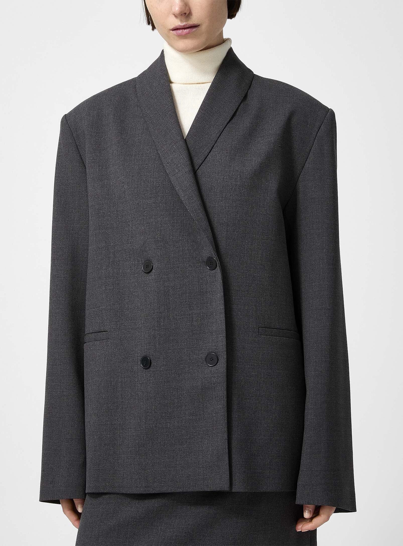 Loulou de Saison BNWT AW25 LOULOU DE SAISON SCANCIA VIRGIN WOOL JACKET L Size L / US 10 / IT 46 - 1 Thumbnail